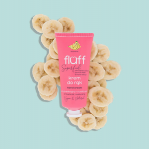 Fluff Hand Cream antibacterial & moisturizing Banana