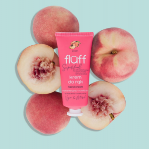 Fluff Hand Cream antibacterial & moisturizing Peach