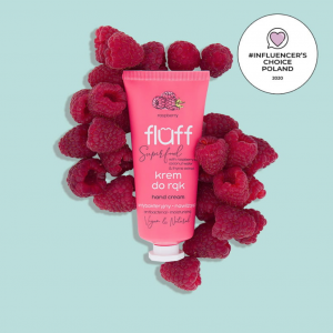 Fluff Hand Cream antibacterial & moisturizing Raspberry