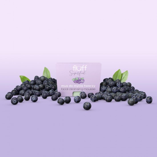 Fluff Cleansing Face Mousse Wild Berries