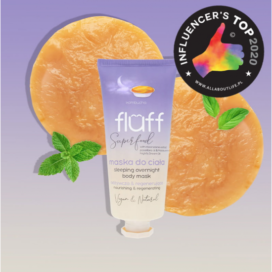 Fluff Sleeping overnight body mask Combucha