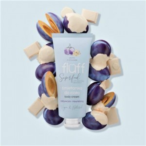 Fluff Body Cream Plums in Chocolate Nourishing