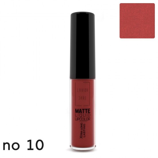 Matte Liquid Lipcolor No 10