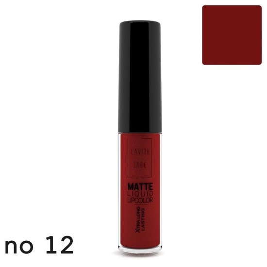 Matte Liquid Lipcolor No 12