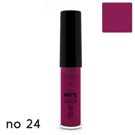 Matte Liquid Lipcolor No 24