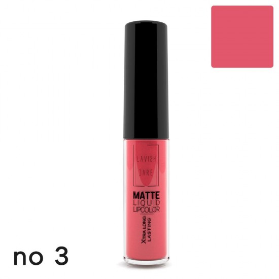 Matte Liquid Lipcolor No 3