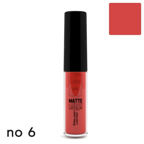 Matte Liquid Lipcolor No 6