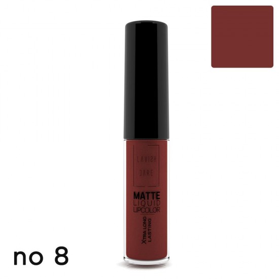 Matte Liquid Lipcolor No 8