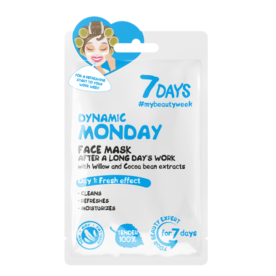 7 DAYS Dynamic Monday Sheet Mask 28g