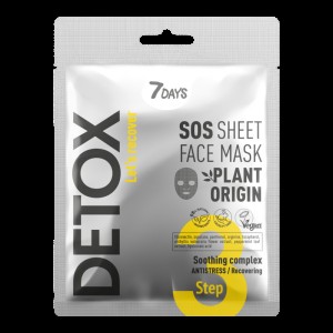 7DAYS SOS Sheet Face Mask Soothing complex