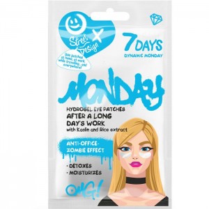 7DAYS Hydrogel eye patches DYNAMIC MONDAY with Kaolin and Rice Extract 2,5 g