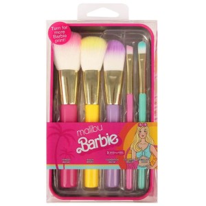 Make-up Brushes Set x5 Barbie Malibu | BYS