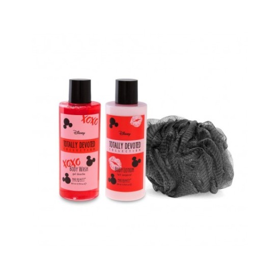 MINNIE MICKEY TOTALLY DEVOTED PAMPER SET