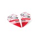MINNIE MICKEY TOTALLY DEVOTED TEAR & SHARE SHEET FACE MASKS