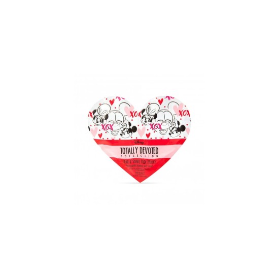 MINNIE MICKEY TOTALLY DEVOTED TEAR & SHARE SHEET FACE MASKS