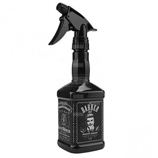 Βαποριζατέρ Just Water Barber Spray Black 650ml