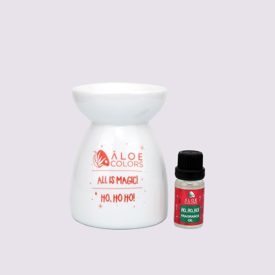 Gift Set Ceramic Burner Ho Ho Ho