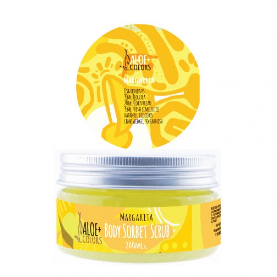 Margarita Sorbet Body Scrub Aloe+Colors 200ml