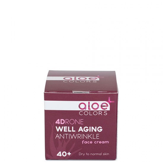 Well Aging Antiwrinkle Face Cream Aloe+Colors