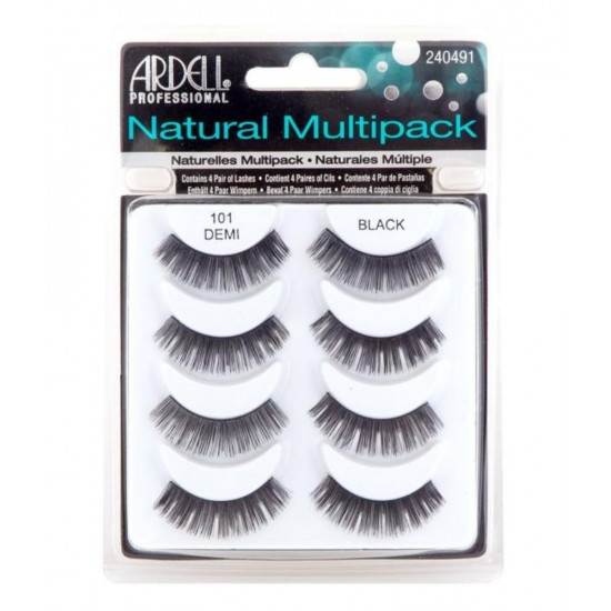 Ardell 101 Black Natural Multipack (4τμχ)