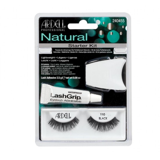 Βλεφαρίδες Ardell Natural Starter Kit 110 Black