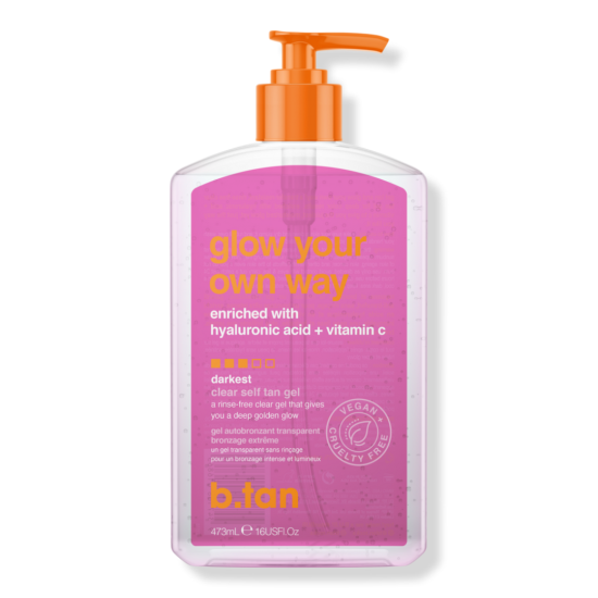 BTAN Glow your own way Self Tan GEL 473 ML