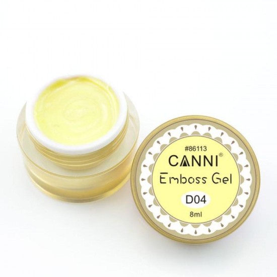 Canni Emboss Gel D04 8ml
