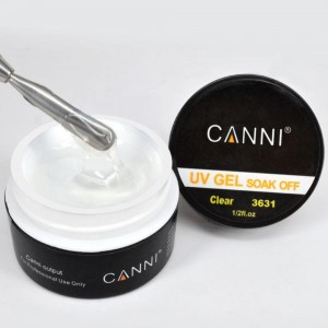 Canni Builder Gel Soak Off 15ml Διάφανο