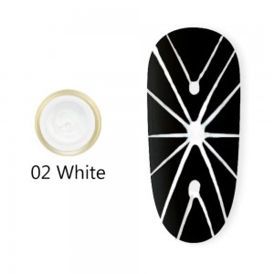 Canni Spider Gel 02 Άσπρο 8ml