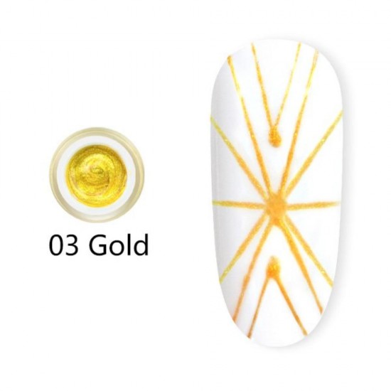 Canni Spider Gel 03 Χρυσό 8ml