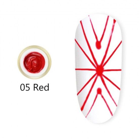 Canni Spider Gel 05 Κόκκινο 8ml