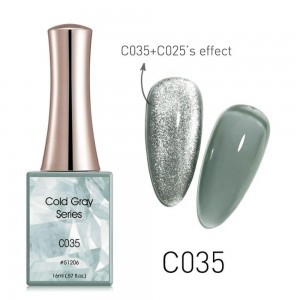 Canni Gel Color System 16ml Cold Grey - C035