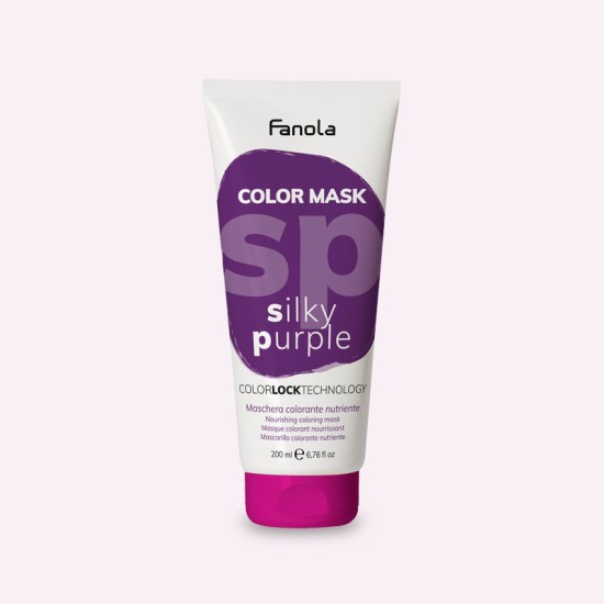 Μάσκα με χρώμα Μωβ 200ml Fanola Color Mask