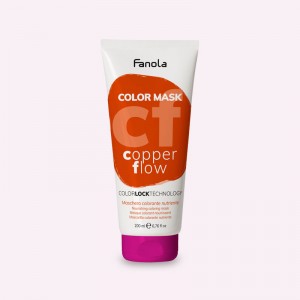 Μάσκα με χρώμα Χάλκινο 200ml Fanola Color Mask