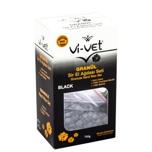 Vi -Vet Ζεστό Κερί Αποτρίχωσης σε Κόκκους  Μαύρο 750 γρ.