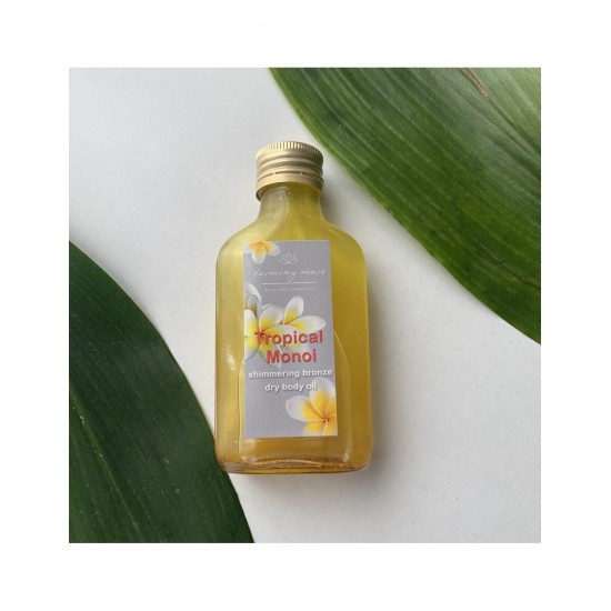 Harmony Muse ''Pineapple - Coconut'' Tropical Monoi Shimmering Bronze Dry Body Oil 100ml