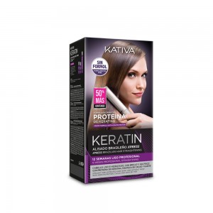 Kativa Xpress Brazilian Straitening Kit (Shampoo 35ml καιamp; Conditioner 35ml καιamp; Mask 100ml)