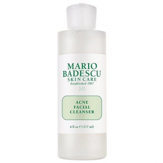 Mario Badescu Acne Facial Cleanser Καθαριστικό Προσώπου κατά της Ακμής, με Γλυκολικό Οξύ + Αλόη, 177ml