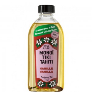 Monoi Tiki Vanilla - Έλαιο περιποίησης προσώπου, σώματος και μαλλιών, με άρωμα Βανίλια 120ml