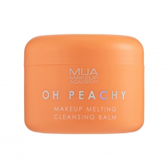 MUA OH PEACHY MAKEUP MELTING CLEANSING BALM