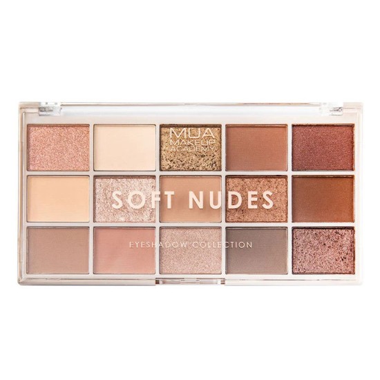 15 SHADE EYESHADOW PALETTE - SOFT NUDES