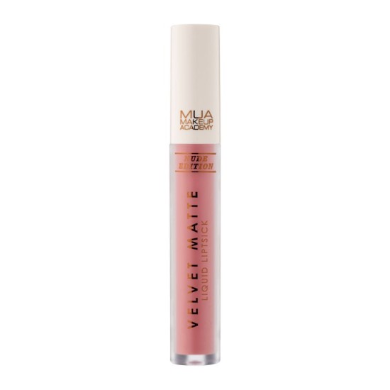 MUA VELVET MATTE LIQUID LIPSTICK - NUDE EDITION - HONEY