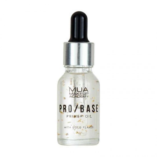 MUA MAKEUP ACADEMY Pro / Base Primer Oil With Gold Flakes 15ml