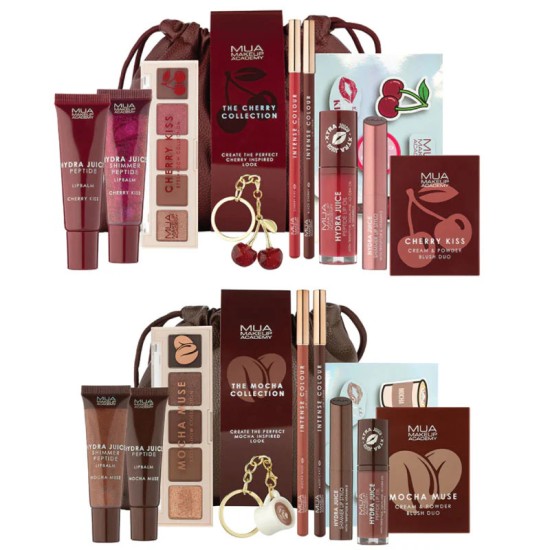 MUA Mocha & Cherry Collections SET