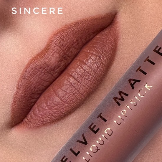 MUA VELVET MATTE LIQUID LIPSTICK SINCERE