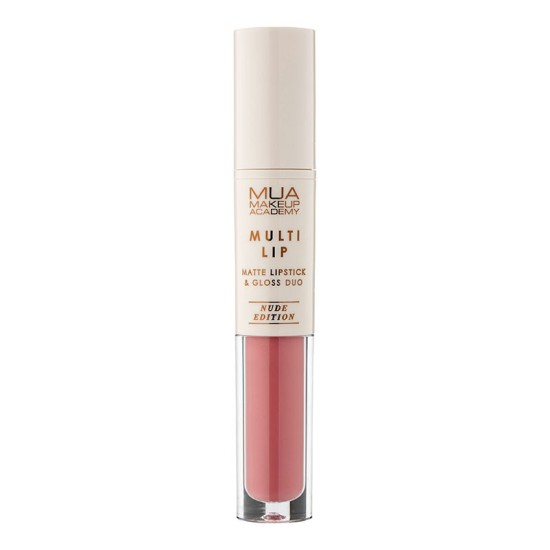 MUA LIPSTICK & GLOSS DUO - NUDE EDITION - BLOOM