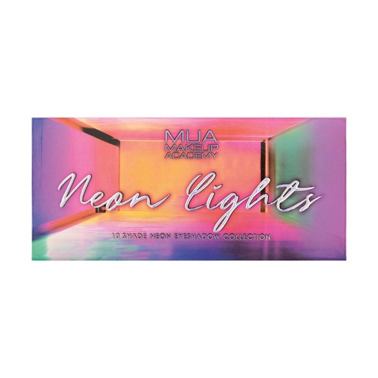 MUA 10SHADE PALETTE NEON LIGHTS