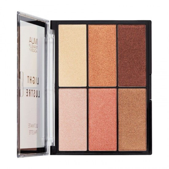 MUA LIGHT LUSTRE ULTIMATE PALETTE BRONZE, BLUSH, HIGHLIGHT