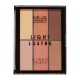 MUA LIGHT LUSTRE ULTIMATE PALETTE BRONZE, BLUSH, HIGHLIGHT