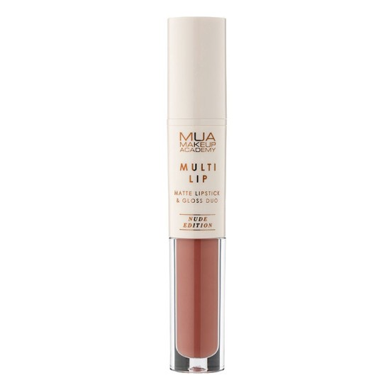 MUA LIPSTICK & GLOSS DUO - NUDE EDITION - CLASSIC